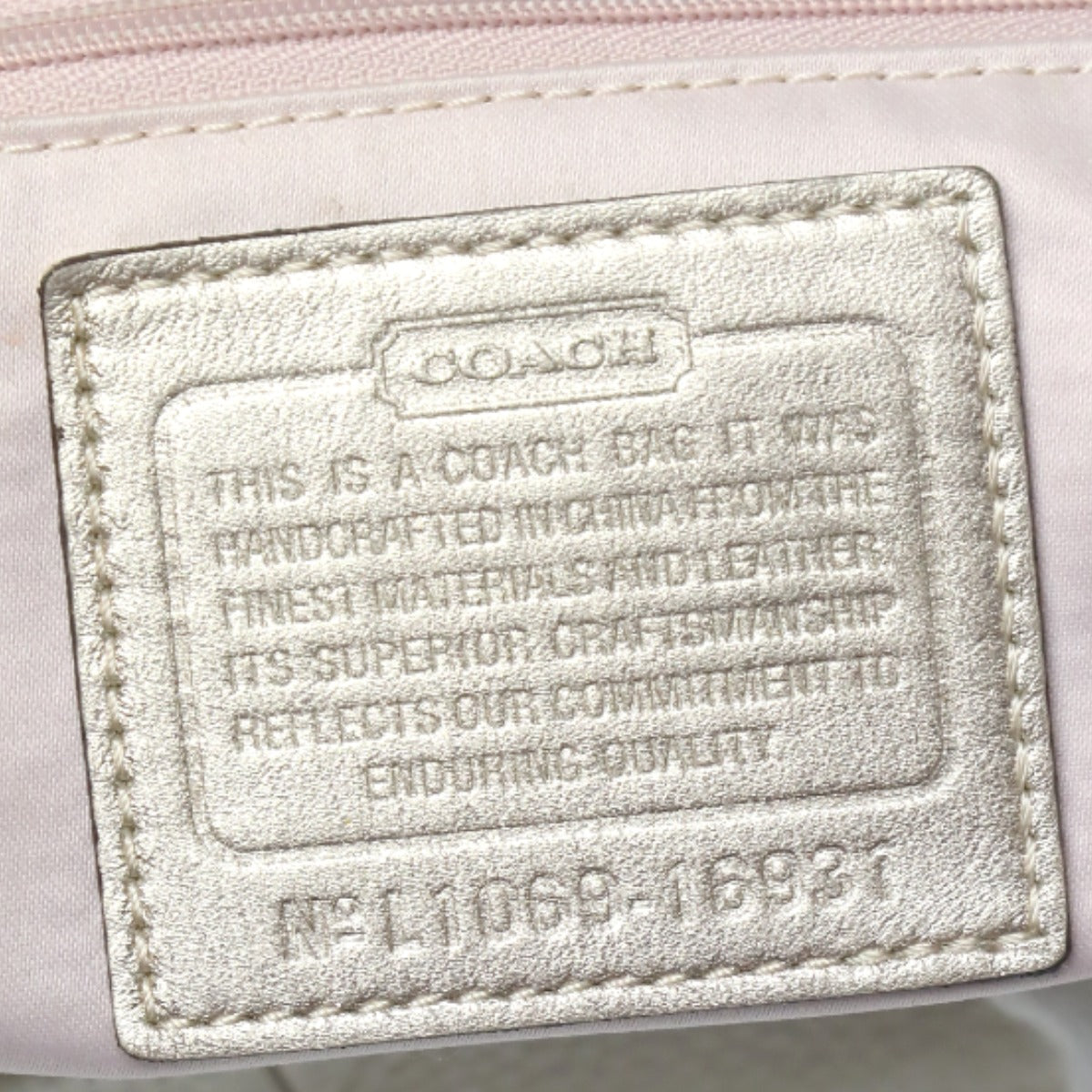 コーチ COACH ショルダーバッグ
ハンドバック 斜め掛け可能 2wayショルダー レザー 16931 ピンク 【SS】
【中古】