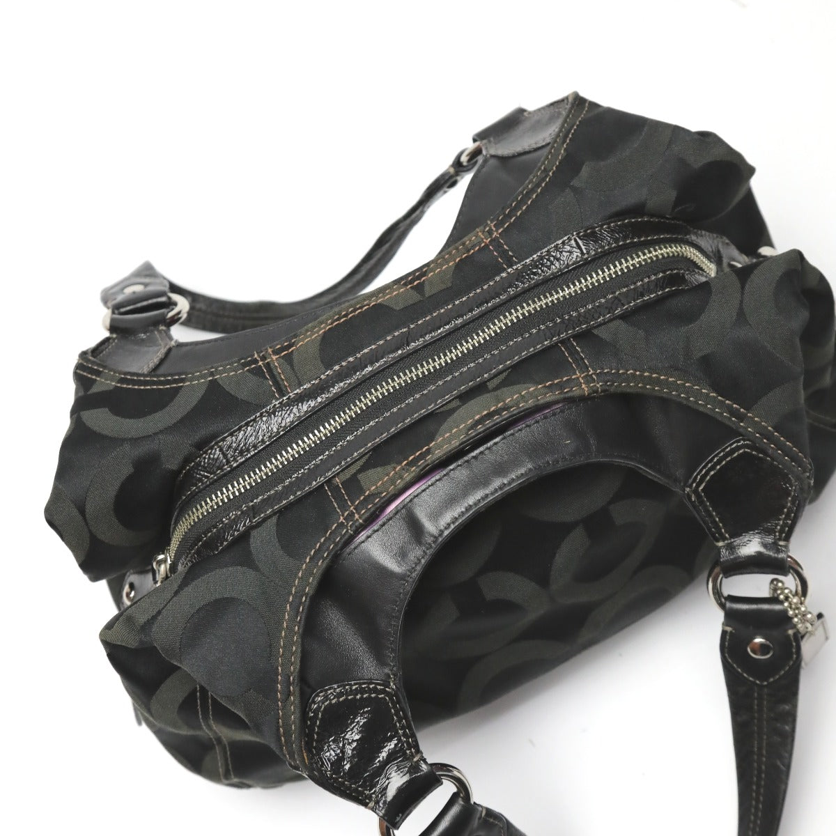 コーチ COACH ショルダーバッグ
マディソンオプアートマギー ハンドバッグ キャンバス レザー 14305 ブラック 【SS】
【中古】