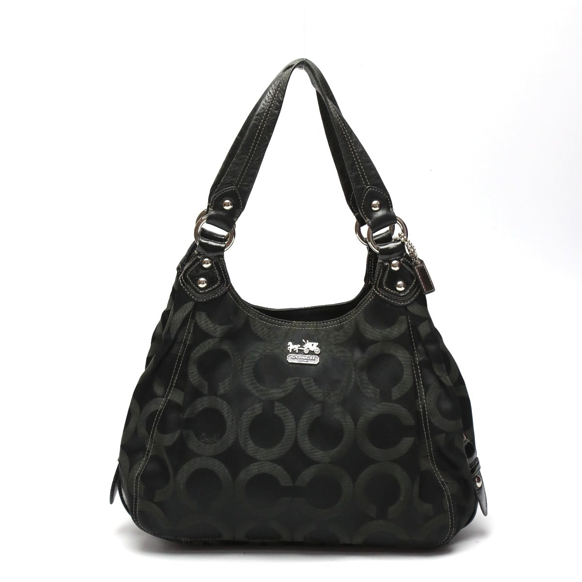 コーチ COACH ショルダーバッグ
マディソンオプアートマギー ハンドバッグ キャンバス レザー 14305 ブラック 【SS】
【中古】