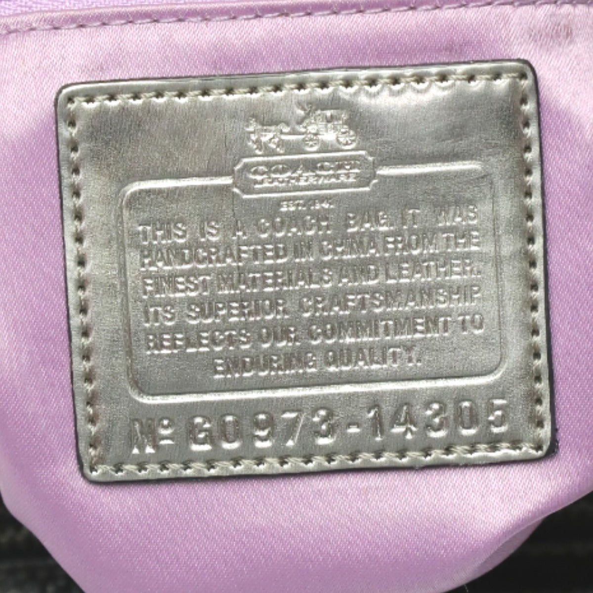 コーチ COACH ショルダーバッグ
マディソンオプアートマギー ハンドバッグ キャンバス レザー 14305 ブラック 【SS】
【中古】