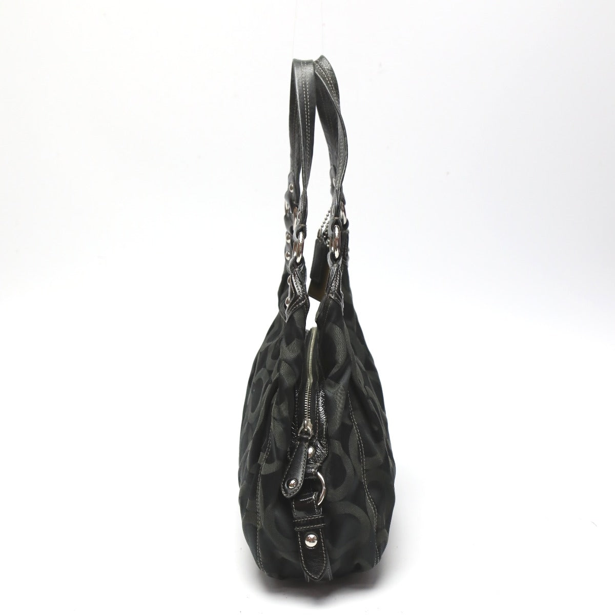 コーチ COACH ショルダーバッグ
マディソンオプアートマギー ハンドバッグ キャンバス レザー 14305 ブラック 【SS】
【中古】