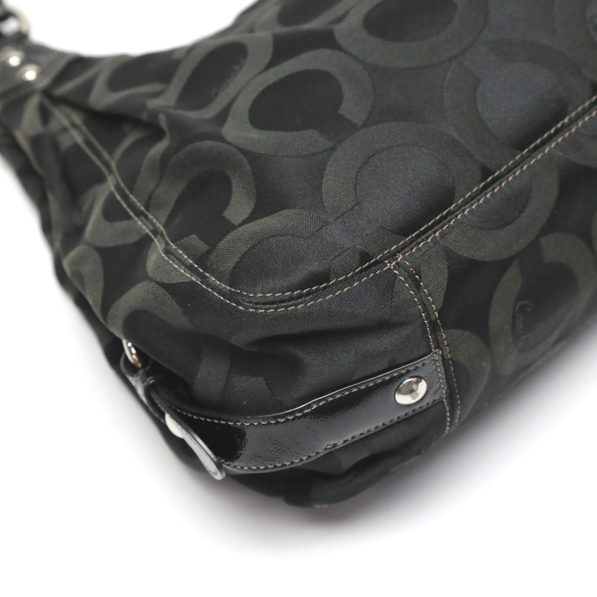 コーチ COACH ショルダーバッグ
マディソンオプアートマギー ハンドバッグ キャンバス レザー 14305 ブラック 【SS】
【中古】