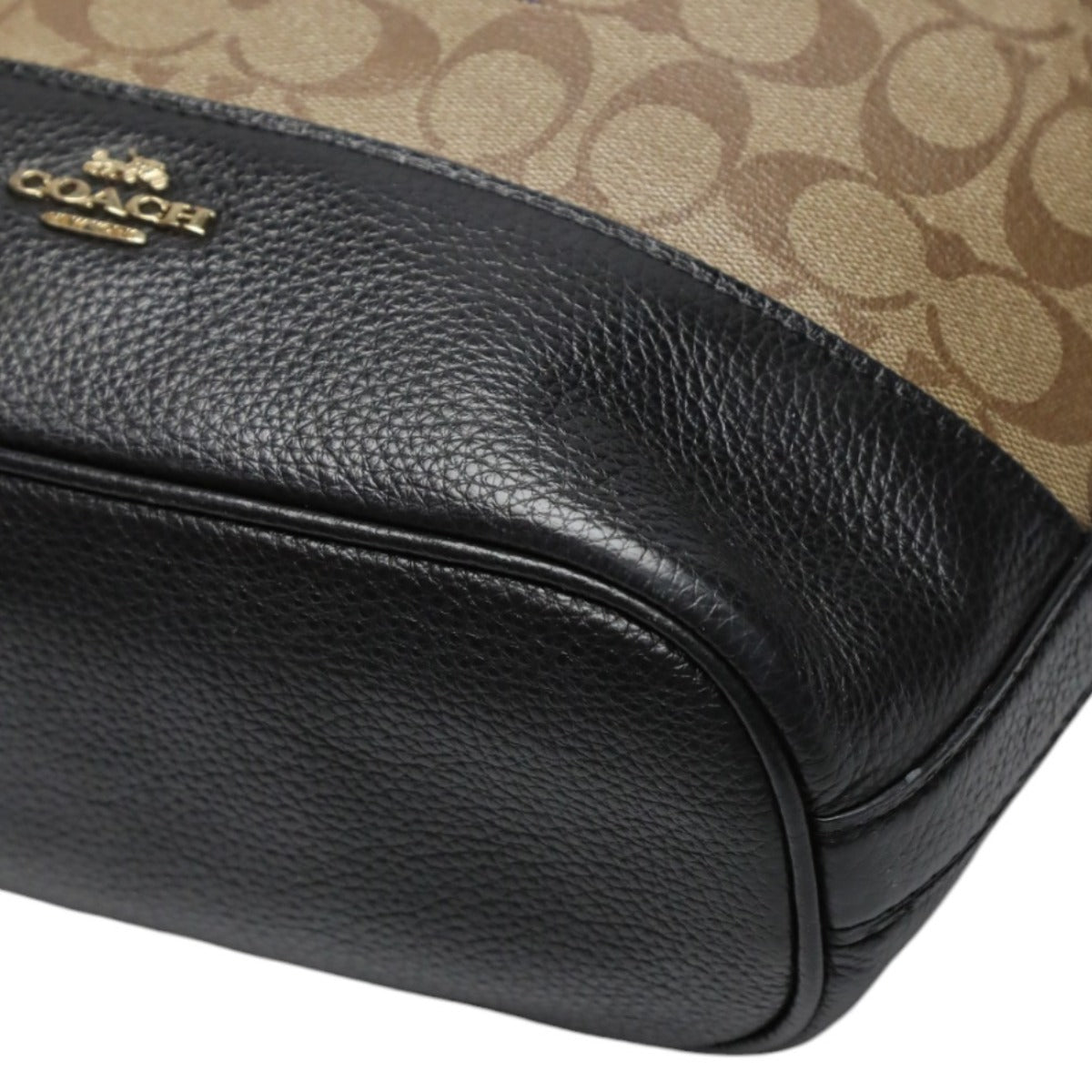 コーチ COACH ショルダーバッグ
斜めがけ シグネチャー ショルダー レザー F72852 ブラウン 【SS】
【中古】