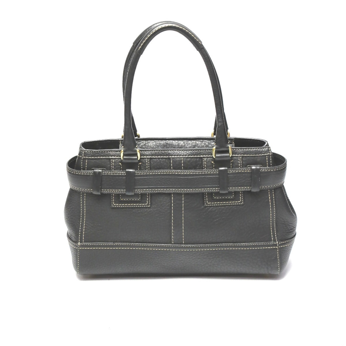 コーチ COACH ハンドバッグ
ハンプトンズ ミディアム キャリーオール シグネチャー カーフ F10212 ブラック 【SS】
【中古】