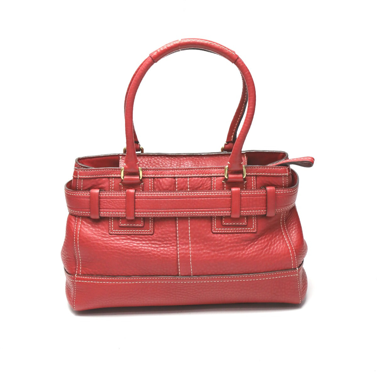 コーチ COACH トートバッグ
ハンプトンズ ミディアム キャリーオール ペブルドレザー カーフ 10213 レッド 【SS】
【中古】