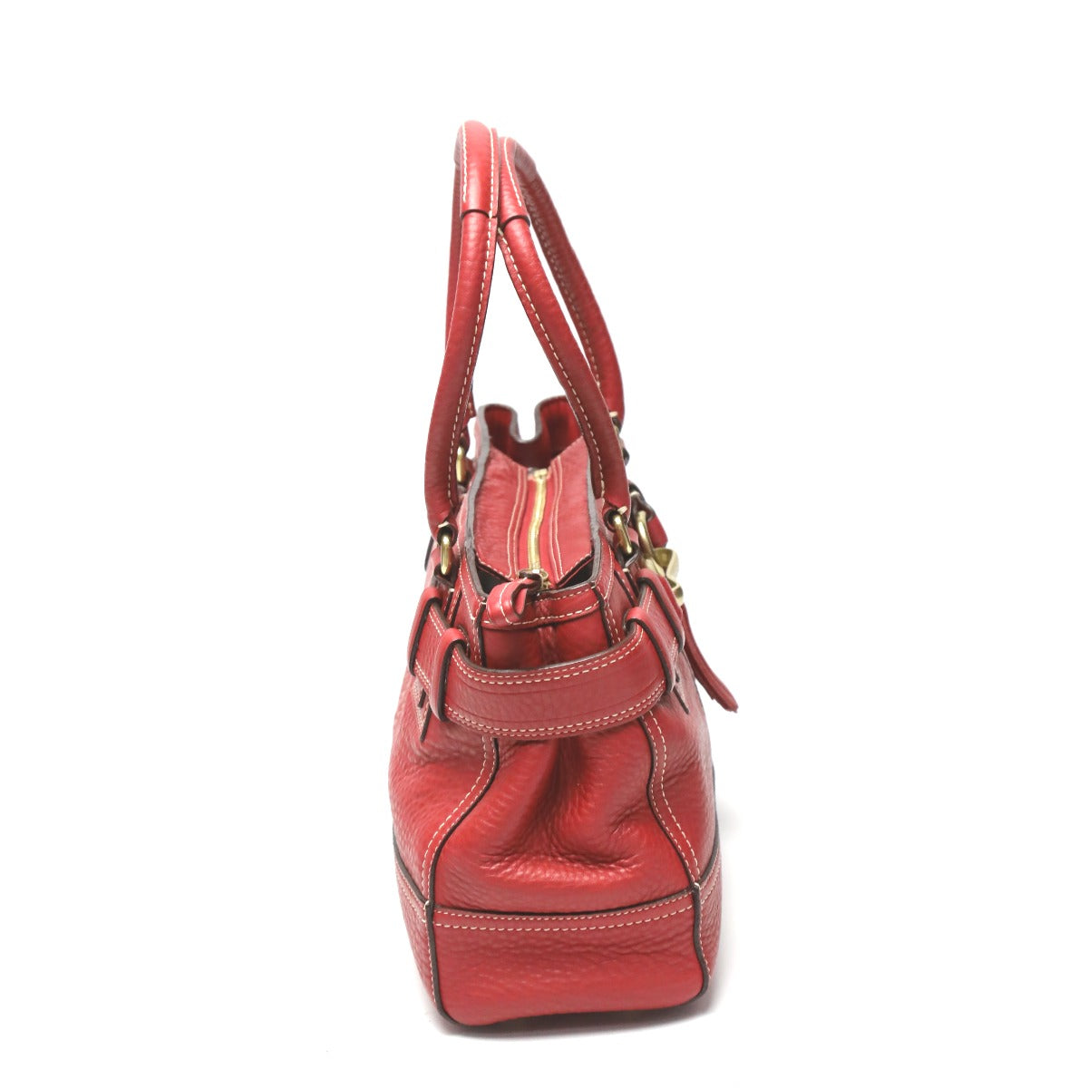 コーチ COACH トートバッグ
ハンプトンズ ミディアム キャリーオール ペブルドレザー カーフ 10213 レッド 【SS】
【中古】