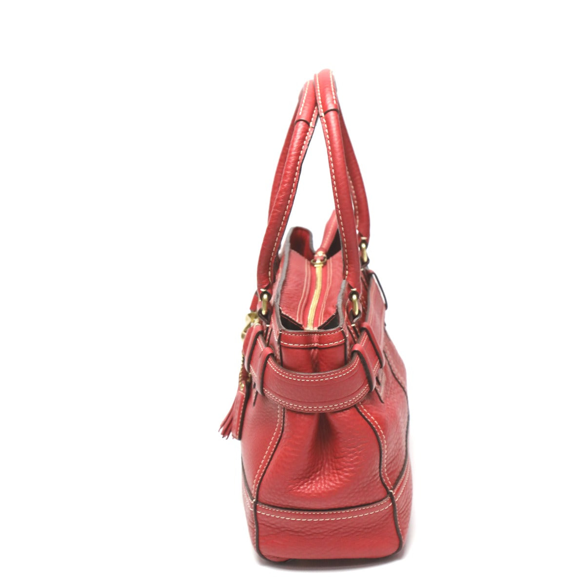 コーチ COACH トートバッグ
ハンプトンズ ミディアム キャリーオール ペブルドレザー カーフ 10213 レッド 【SS】
【中古】