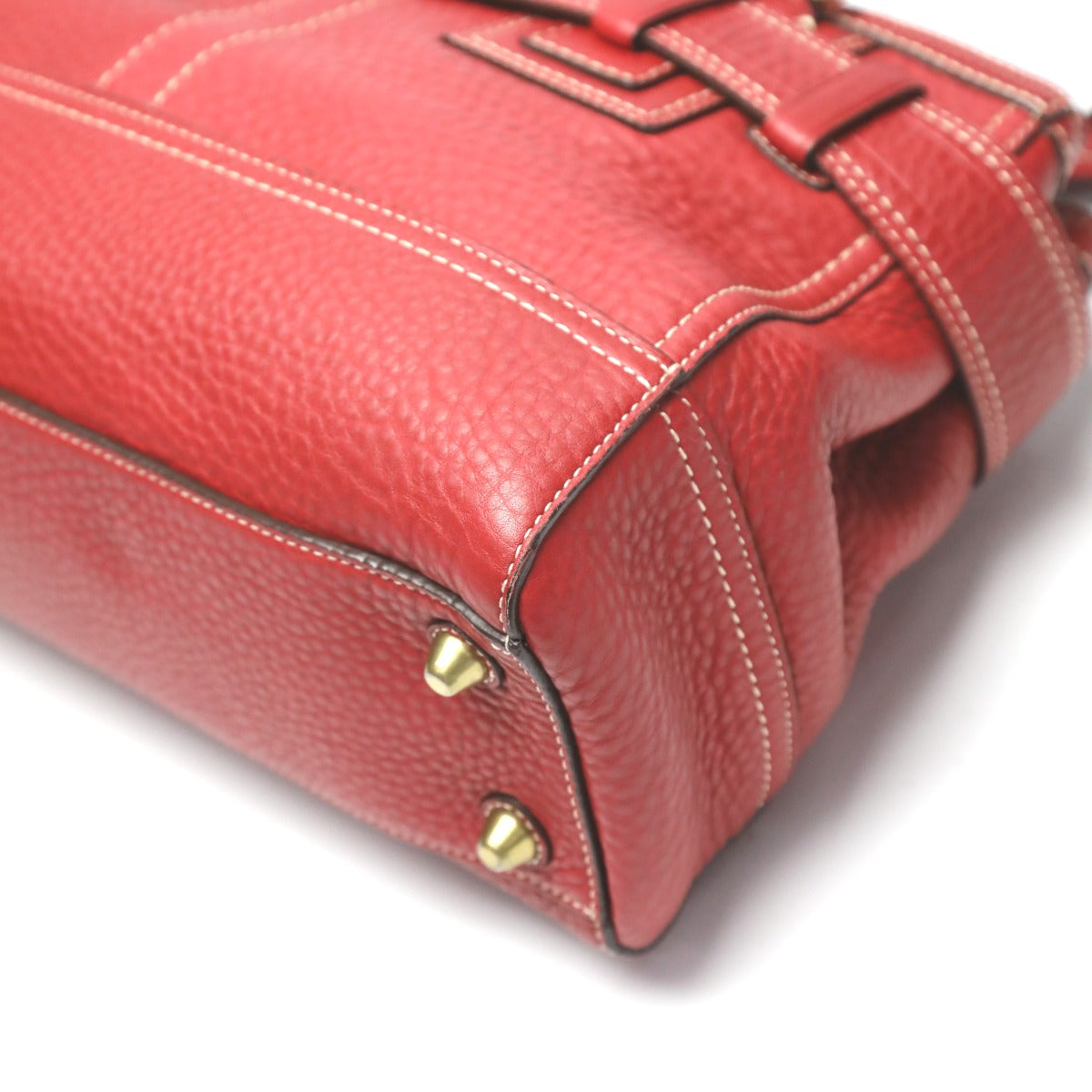 コーチ COACH トートバッグ
ハンプトンズ ミディアム キャリーオール ペブルドレザー カーフ 10213 レッド 【SS】
【中古】