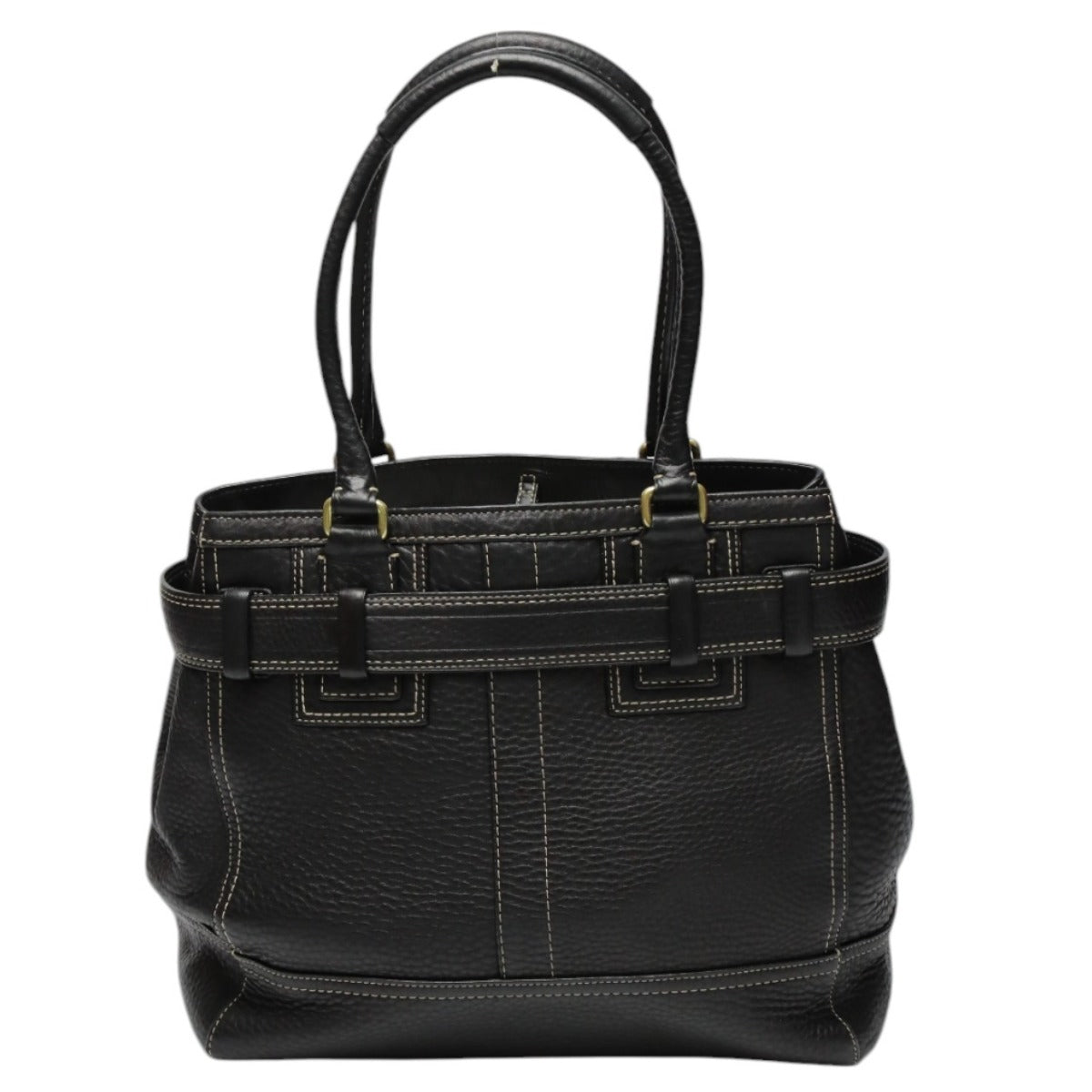 コーチ COACH ハンドバッグ
トートバッグ キャリーオール ハンプトンズ ラージ レザー 10214 ブラック 【SS】
【中古】