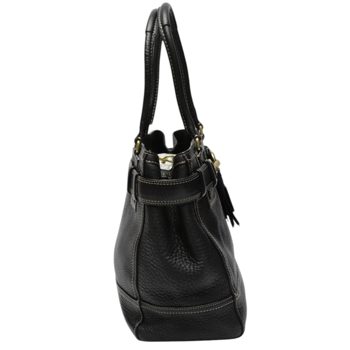 コーチ COACH ハンドバッグ
トートバッグ キャリーオール ハンプトンズ ラージ レザー 10214 ブラック 【SS】
【中古】