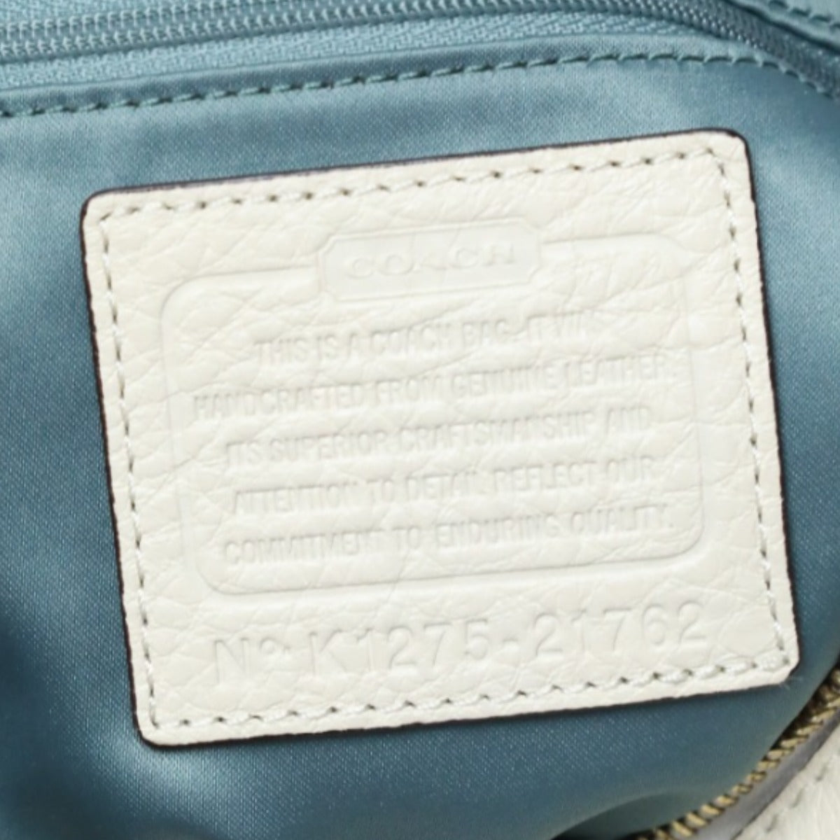 コーチ COACH ショルダーバッグ
2WAYバッグ カフー 斜めがけ レザー 21762 アイボリー 【SS】
【中古】