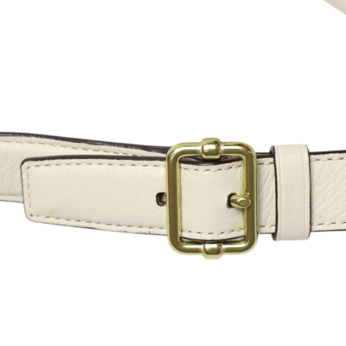 コーチ COACH ショルダーバッグ
2WAYバッグ カフー 斜めがけ レザー 21762 アイボリー 【SS】
【中古】