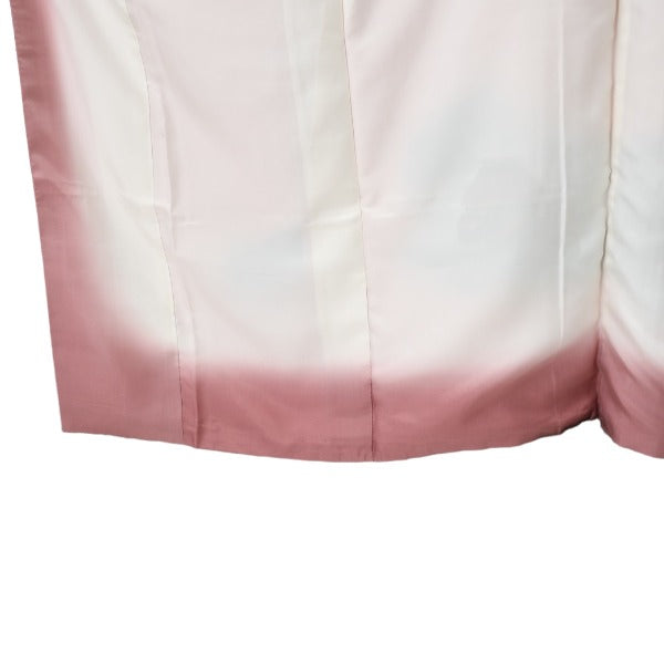 訪問着・付下
着物 和服 ダリア 山水画 ポリエステル うすピンク 【SS】
【中古】