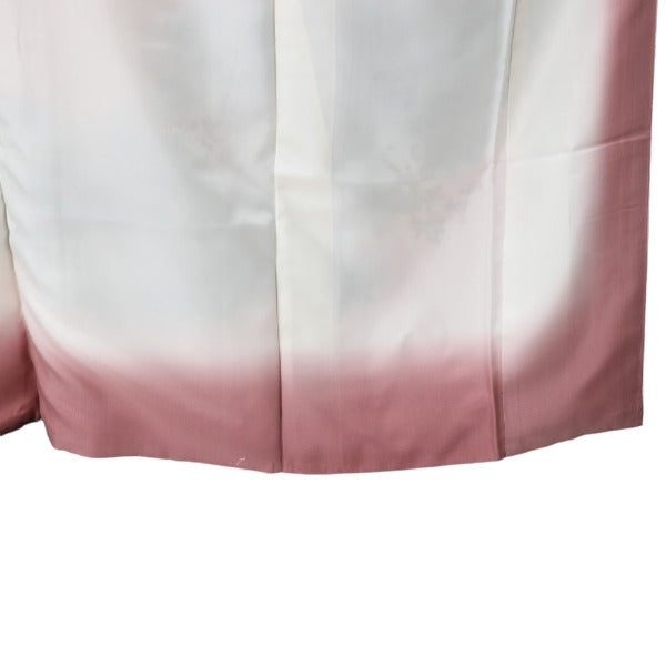 訪問着・付下
着物 和服 ダリア 山水画 ポリエステル うすピンク 【SS】
【中古】