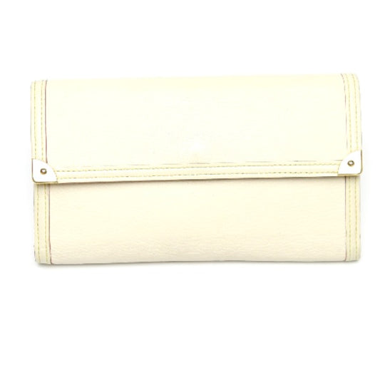 ルイヴィトン LOUIS VUITTON 長財布
 3つ折り長財布 スハリ  ポルト トレゾール インターナショナル M91839 ブロン LV
 【SS】
 【中古】