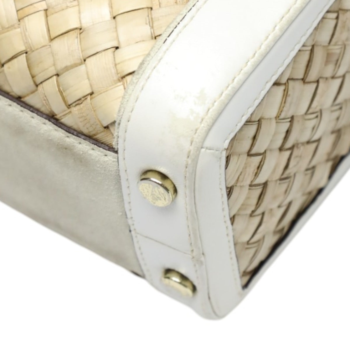 コーチ COACH ハンドバッグ
トートバッグ かごバッグ レザー 4419 ホワイト×ナチュラル 【SS】
【中古】