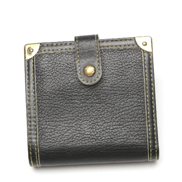 ルイヴィトン LOUIS VUITTON 二つ折り財布
ファスナー小銭入れ スハリ コンパクトジップ M91828 ブラック LV
【SS】
【中古】