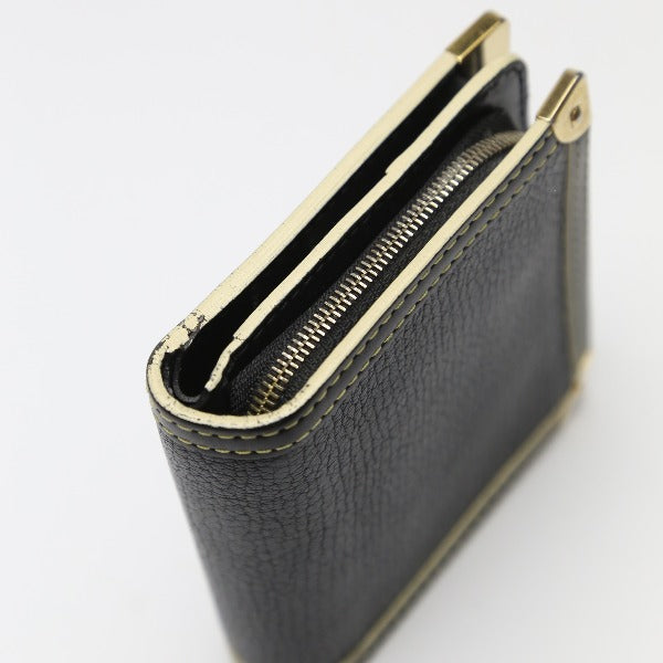 ルイヴィトン LOUIS VUITTON 二つ折り財布
ファスナー小銭入れ スハリ コンパクトジップ M91828 ブラック LV
【SS】
【中古】