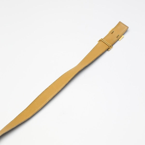 エルメス HERMES ベルト
Hベルト ゴールドバックル 全長88cm ネイビー 【SS】
【中古】