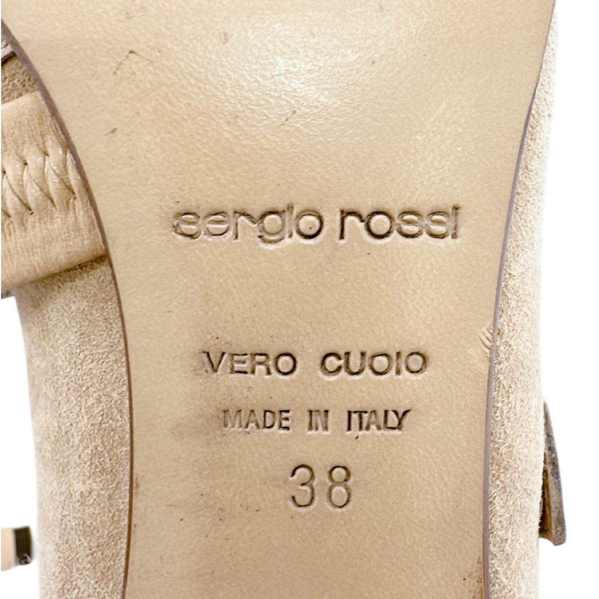 セルジオロッシ Sergio Rossi パンプス
パンプス VERO CUOIO スエード ベージュ 【SS】
【中古】