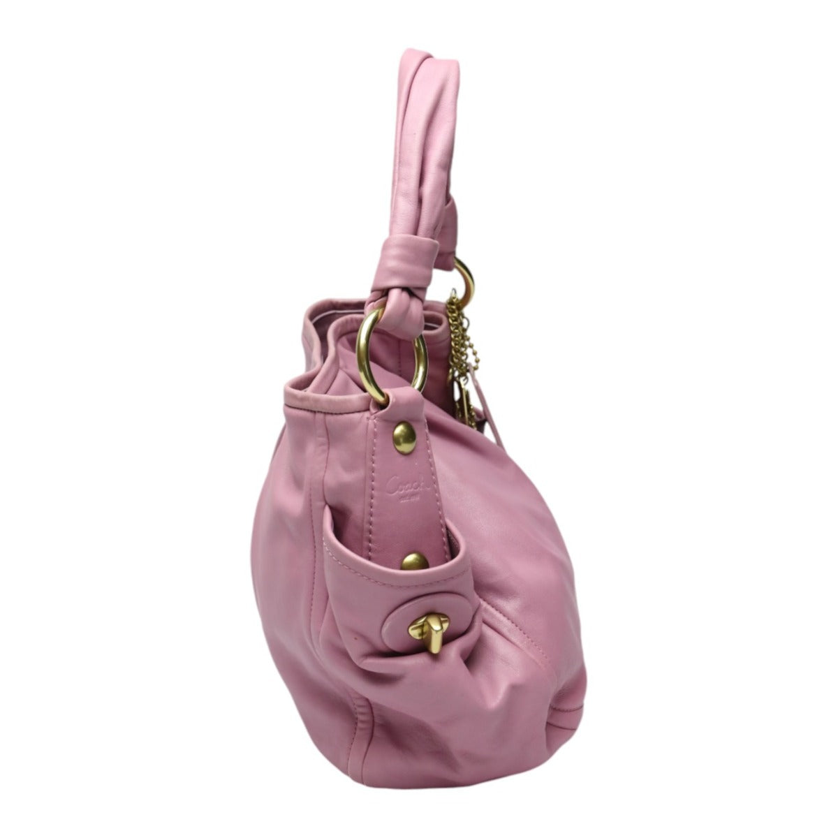 コーチ COACH トートバッグ
ショルダーバッグ カーフ ワンショルダーバッグ レザー 13412 ピンクパープル 【SS】
【中古】