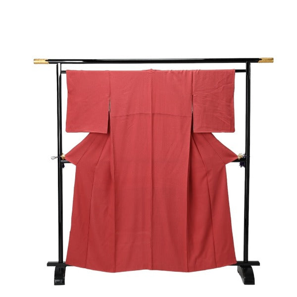 留袖
着物 和服 レンガ色 袷長着 ポリエステル レッド 【SS】
【中古】