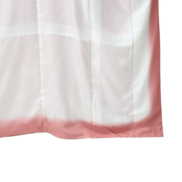 訪問着・付下
着物 和服 花 訪問着 一越 正絹 シルク ローズピンク 【H】
【中古】