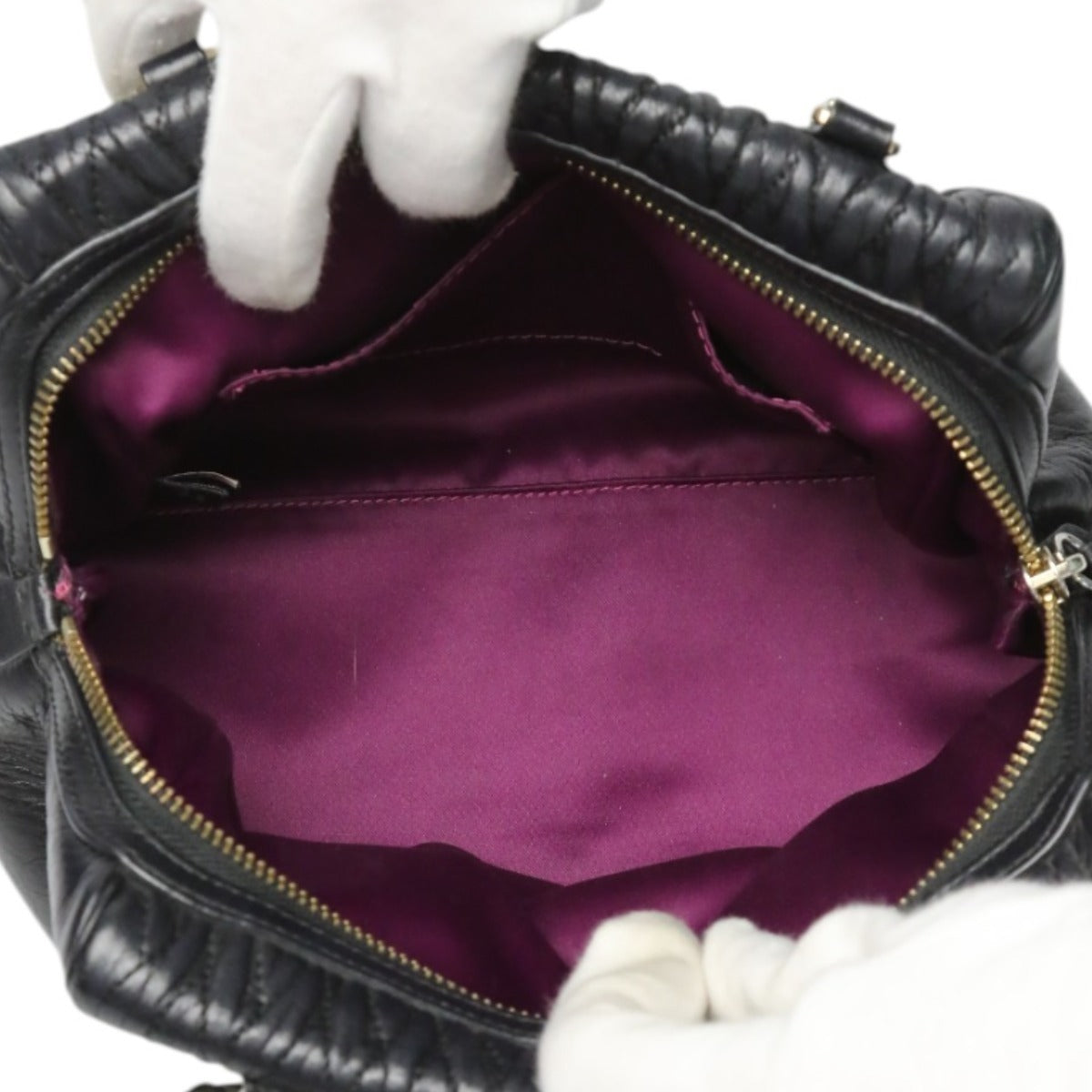 コーチ COACH ハンドバッグ
2wayショルダーバック サッチェル マディソン レザー F49723 ブラック 【SS】
【中古】