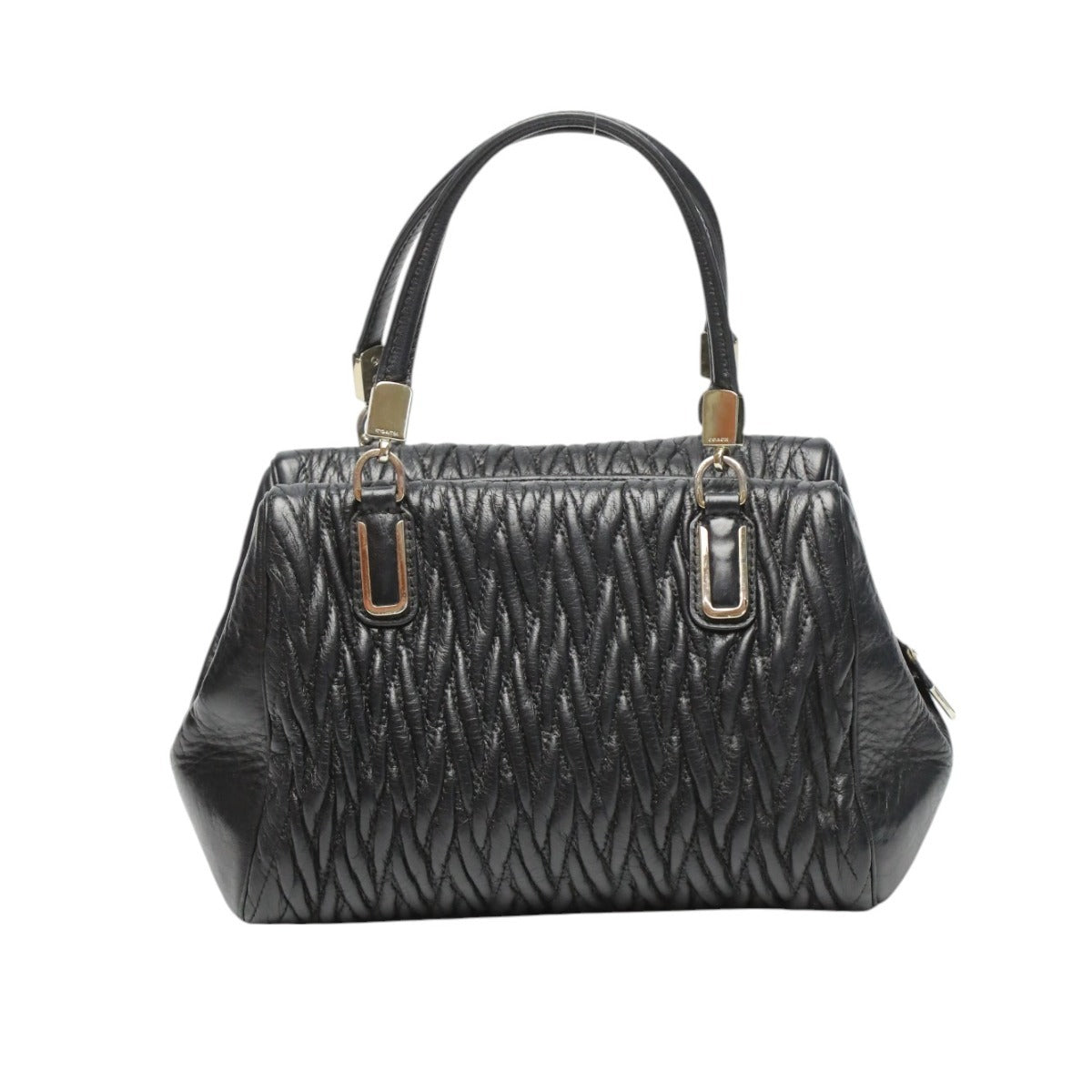 コーチ COACH ハンドバッグ
2wayショルダーバック サッチェル マディソン レザー F49723 ブラック 【SS】
【中古】