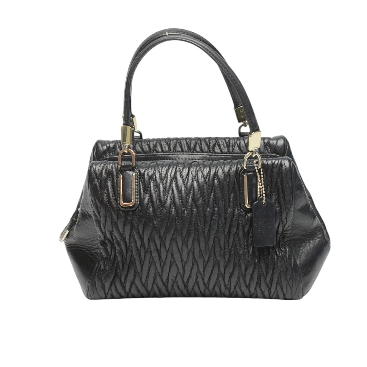 コーチ COACH ハンドバッグ
2wayショルダーバック サッチェル マディソン レザー F49723 ブラック 【SS】
【中古】