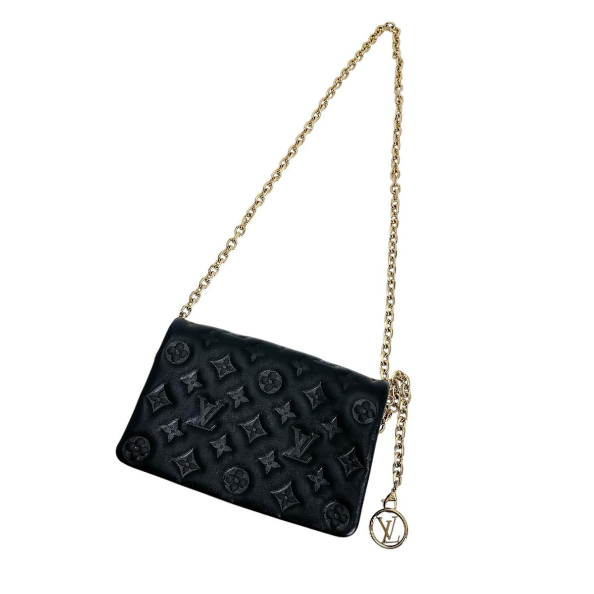 ルイヴィトン LOUIS VUITTON ショルダーバッグ
ショルダーバッグ モノグラム ポシェット・クッサン ラムスキン M82116 ブラック LV
【SS】
【中古】