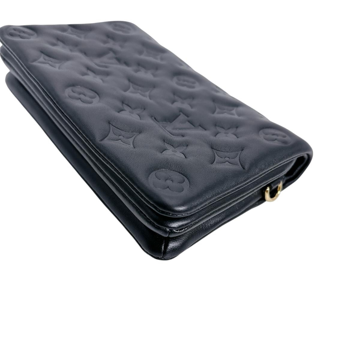 ルイヴィトン LOUIS VUITTON ショルダーバッグ
ショルダーバッグ モノグラム ポシェット・クッサン ラムスキン M82116 ブラック LV
【SS】
【中古】