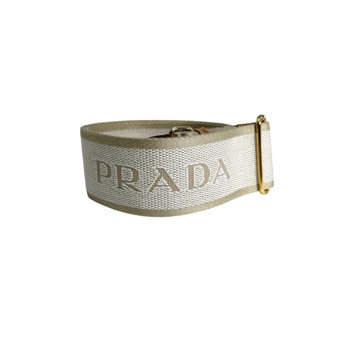 プラダ PRADA ハンドバッグ
2wayバッグ コットン 1BA038 ベージュ 【SS】
【中古】