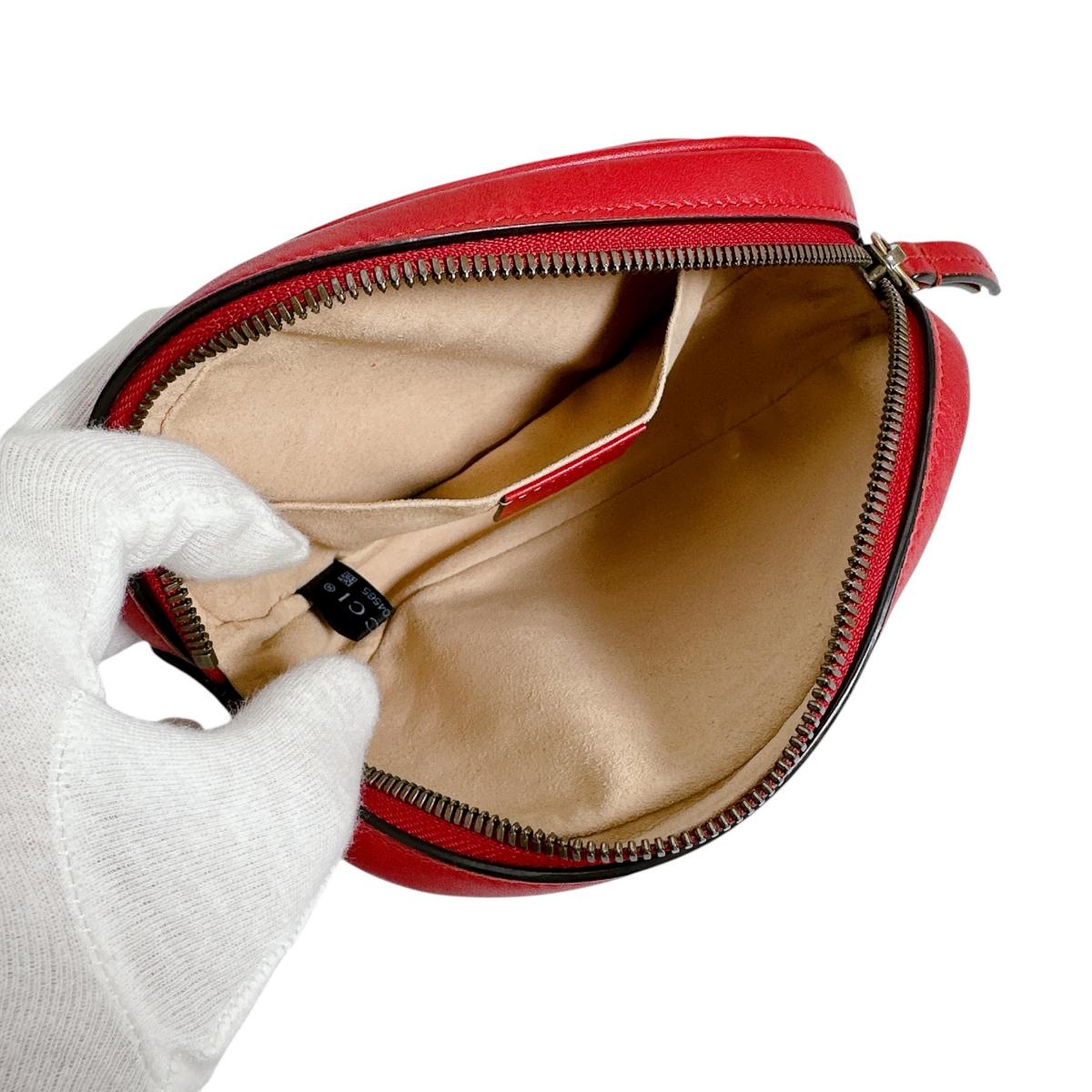 グッチ GUCCI ボディバッグ
ボディバッグ GGマーモント 牛革 476434 レッド 【SS】
【中古】