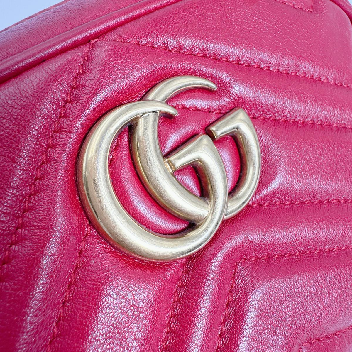 グッチ GUCCI ボディバッグ
ボディバッグ GGマーモント 牛革 476434 レッド 【SS】
【中古】