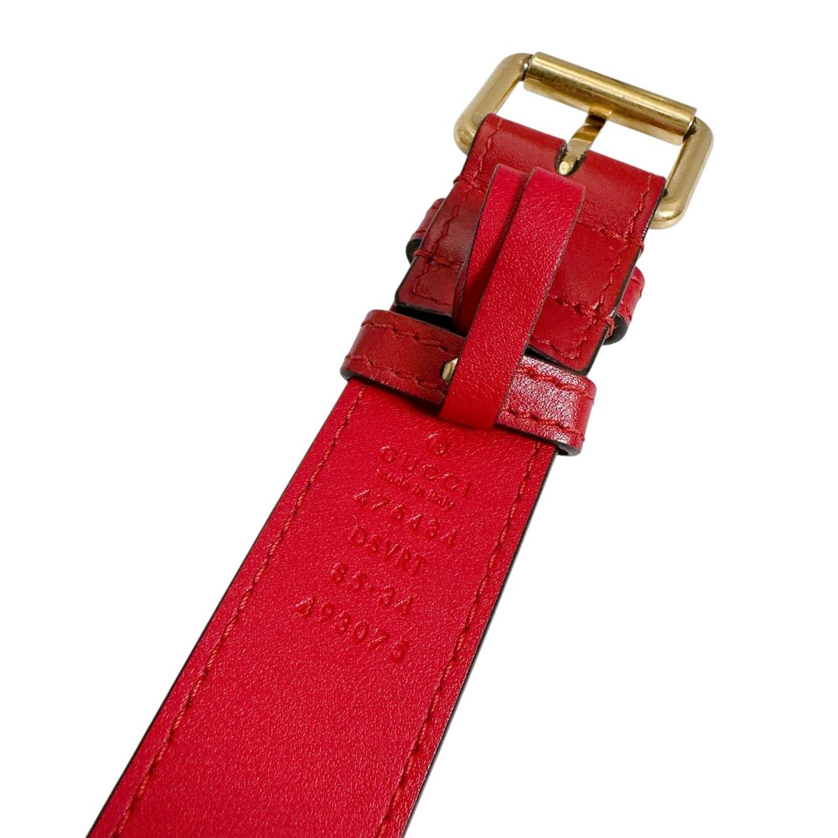 グッチ GUCCI ボディバッグ
ボディバッグ GGマーモント 牛革 476434 レッド 【SS】
【中古】
