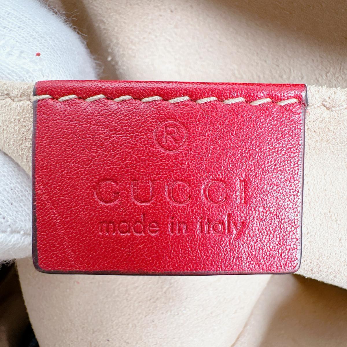 グッチ GUCCI ボディバッグ
ボディバッグ GGマーモント 牛革 476434 レッド 【SS】
【中古】