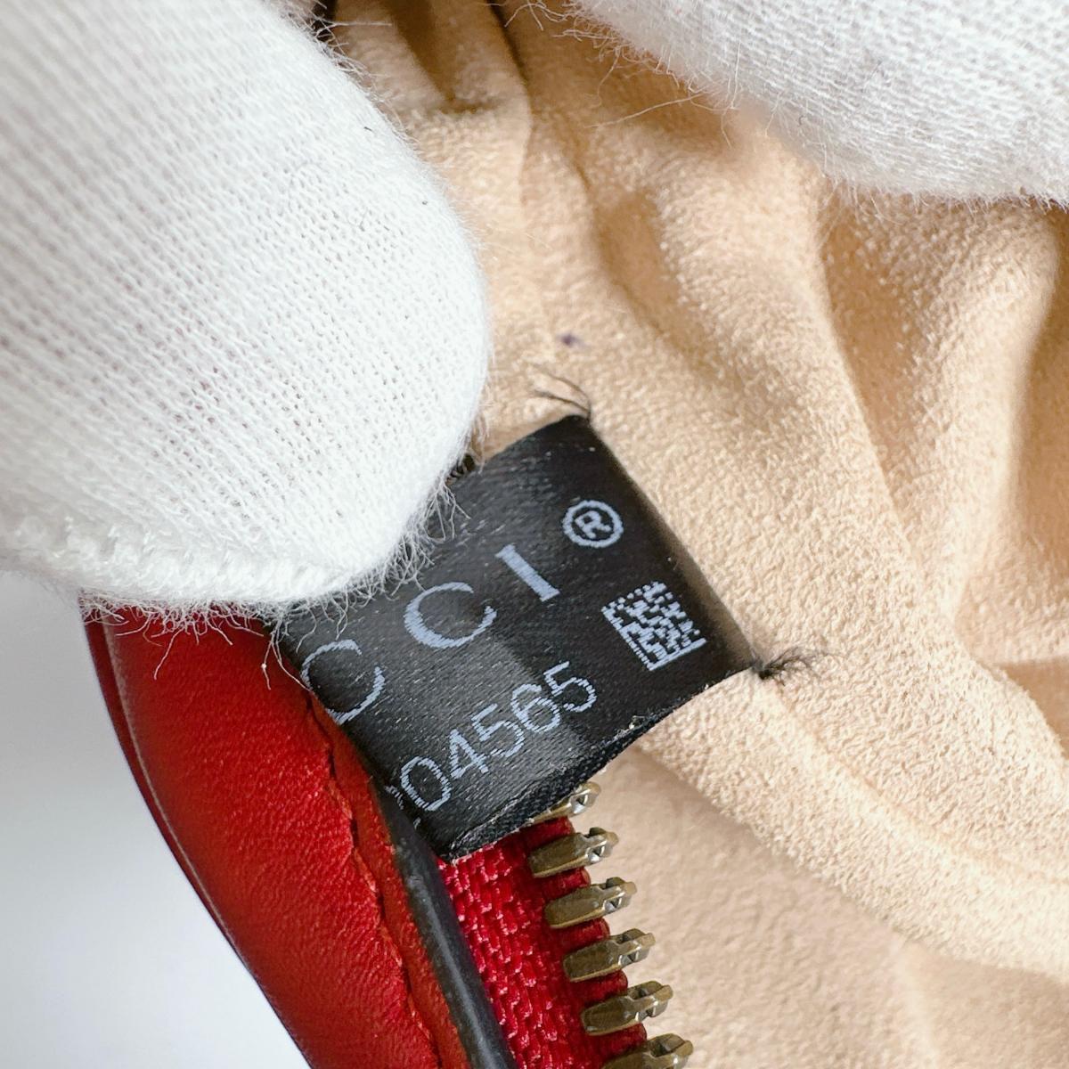 グッチ GUCCI ボディバッグ
ボディバッグ GGマーモント 牛革 476434 レッド 【SS】
【中古】