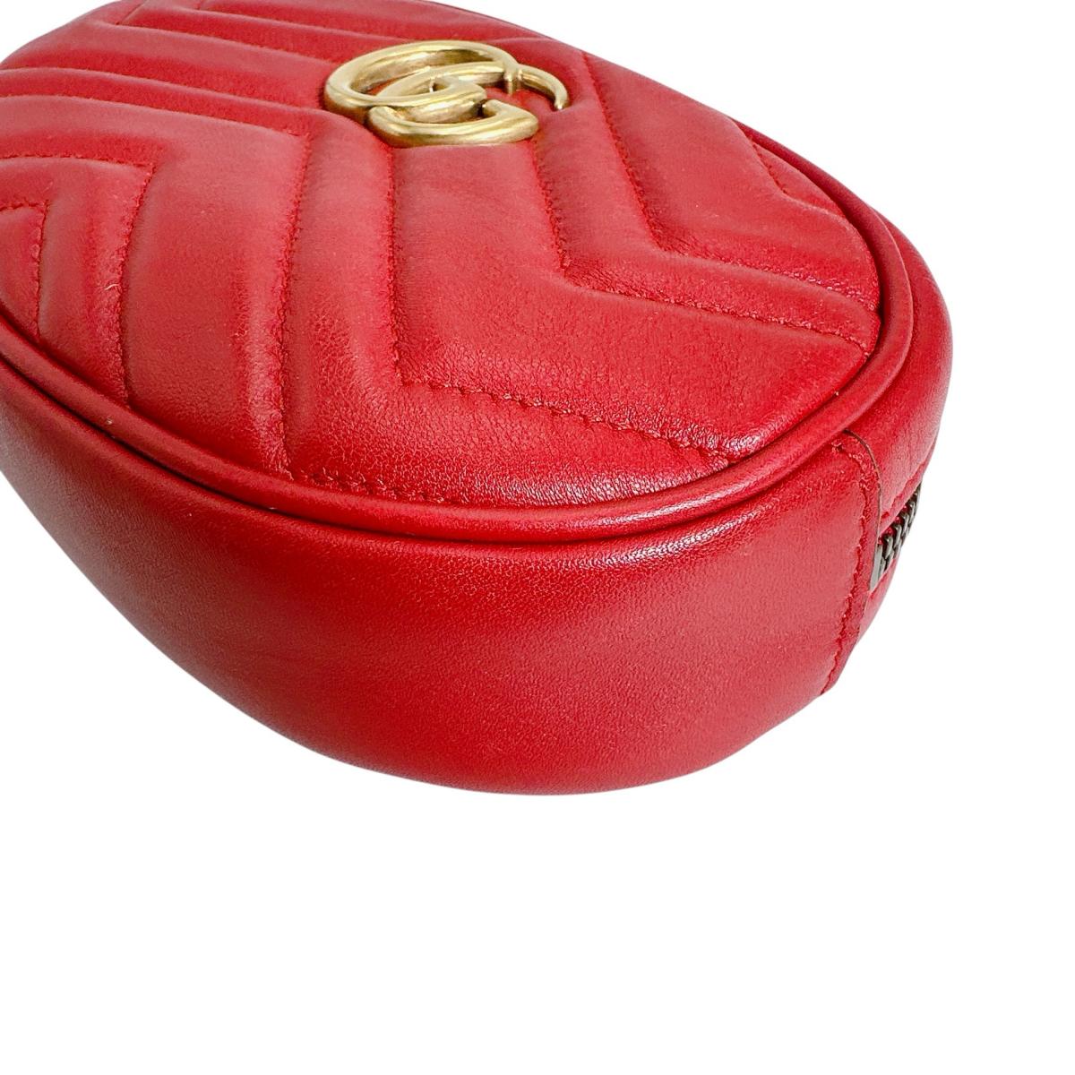 グッチ GUCCI ボディバッグ
ボディバッグ GGマーモント 牛革 476434 レッド 【SS】
【中古】