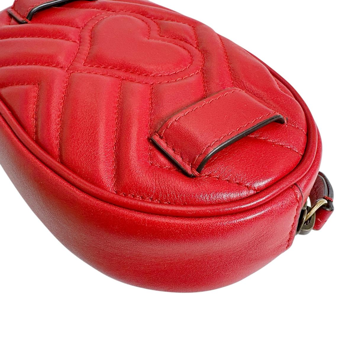 グッチ GUCCI ボディバッグ
ボディバッグ GGマーモント 牛革 476434 レッド 【SS】
【中古】