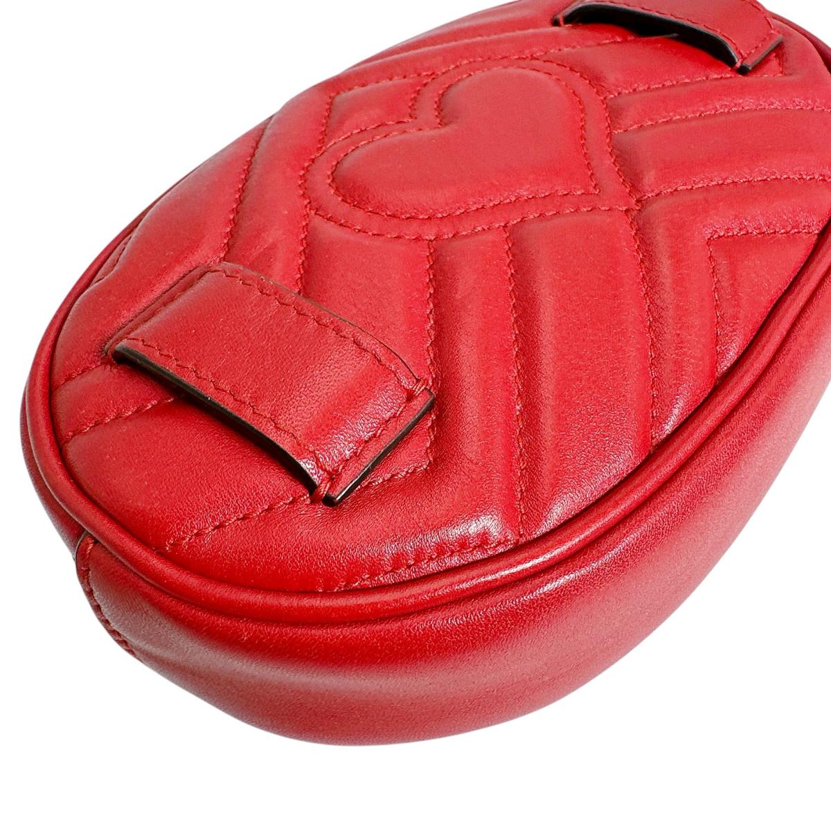 グッチ GUCCI ボディバッグ
ボディバッグ GGマーモント 牛革 476434 レッド 【SS】
【中古】