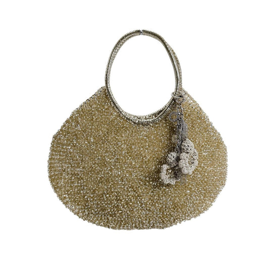 アンテプリマ ANTEPRIMA ハンドバッグ
 ワイヤーバッグ パーティー 結婚式 ワイヤー ゴールド 【SS】
 【中古】