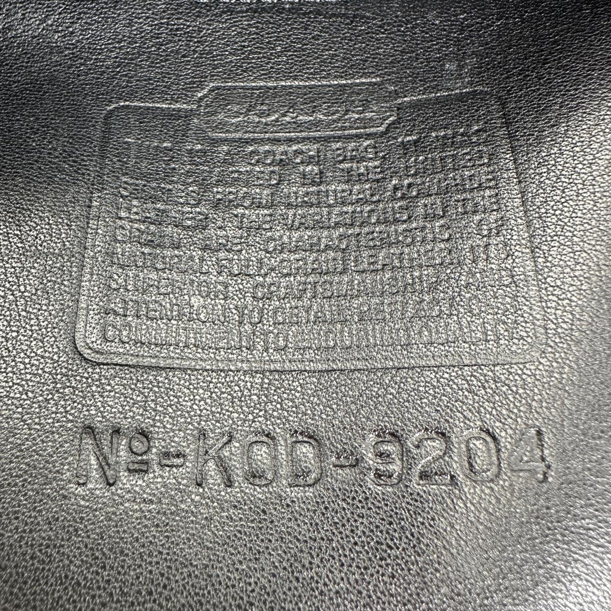コーチ COACH ショルダーバッグ
ショルダーバッグ 斜めがけ レザー K0D-9204 ブラック 【SS】
【中古】