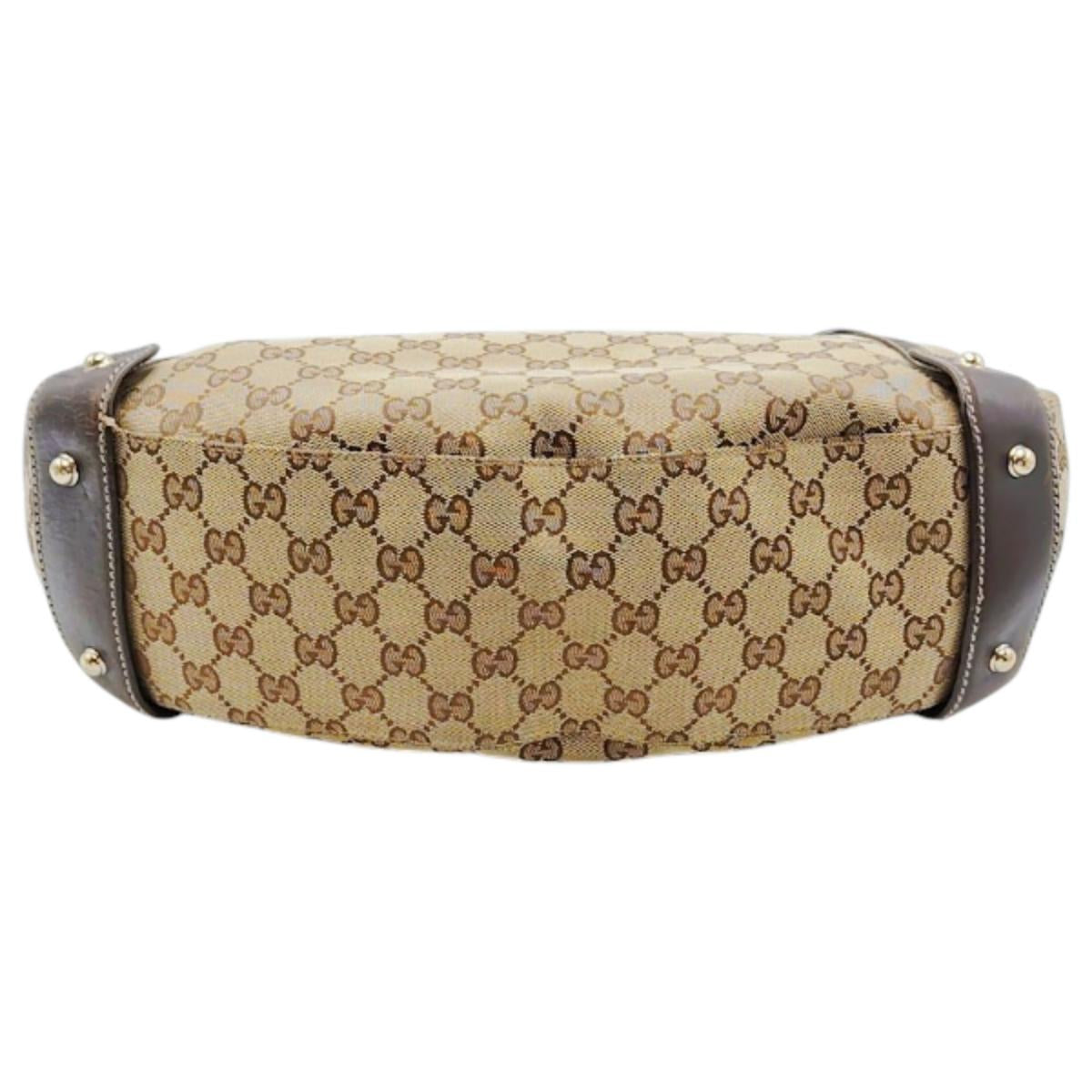 グッチ GUCCI ハンドバッグ
トートバッグ GGキャンバス 肩掛けバッグ GGキャンバス 162900 ベージュ×エボニー 【SS】
【中古】