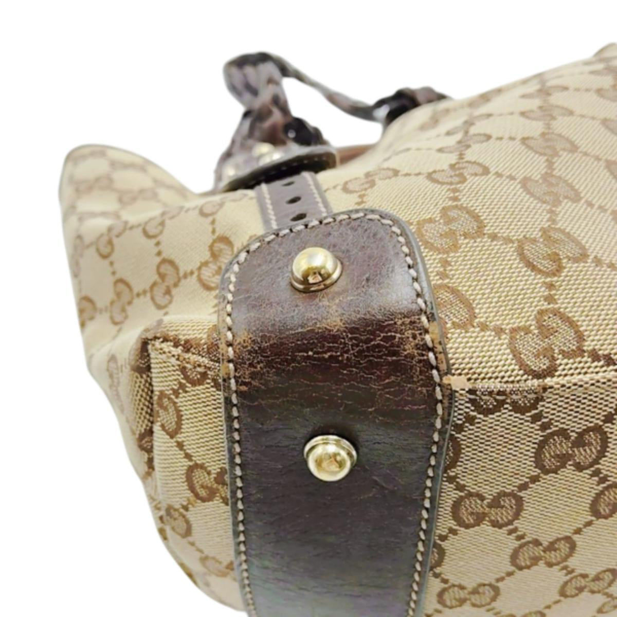 グッチ GUCCI ハンドバッグ
トートバッグ GGキャンバス 肩掛けバッグ GGキャンバス 162900 ベージュ×エボニー 【SS】
【中古】
