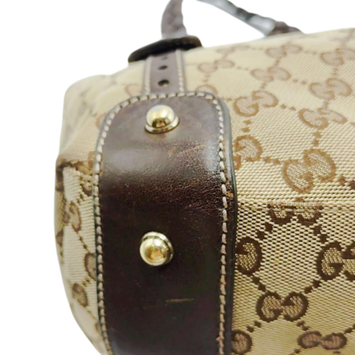 グッチ GUCCI ハンドバッグ
トートバッグ GGキャンバス 肩掛けバッグ GGキャンバス 162900 ベージュ×エボニー 【SS】
【中古】