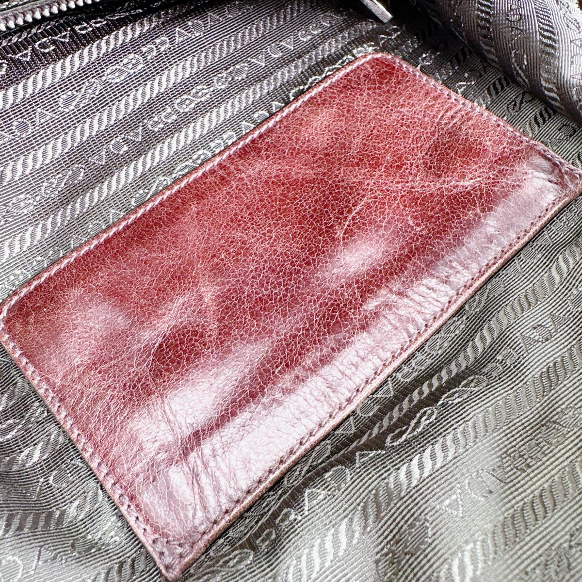 プラダ PRADA ハンドバッグ
ハンドバック ナイロン BN2044 ブラウン 【SS】
【中古】