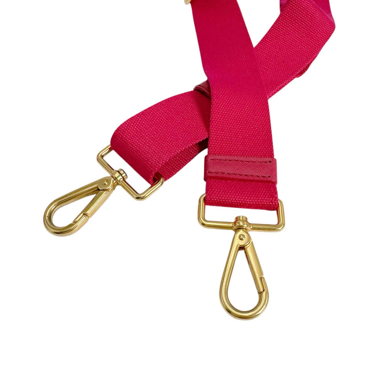 プラダ PRADA トートバッグ
ハンドバック カナパ カナパミニトート キャンバス 1BG439 ピンク 【SS】
【中古】