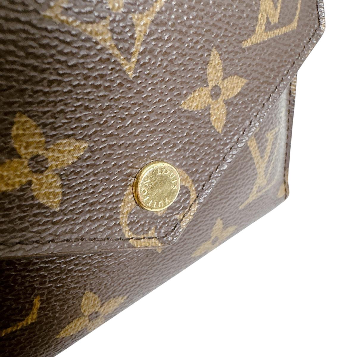 ルイヴィトン LOUIS VUITTON 三つ折り財布
三つ折り財布 モノグラム ポルトフォイユ・ヴィクトリーヌ モノグラムキャンバス M62472 ブラウン LV
【SS】
【中古】