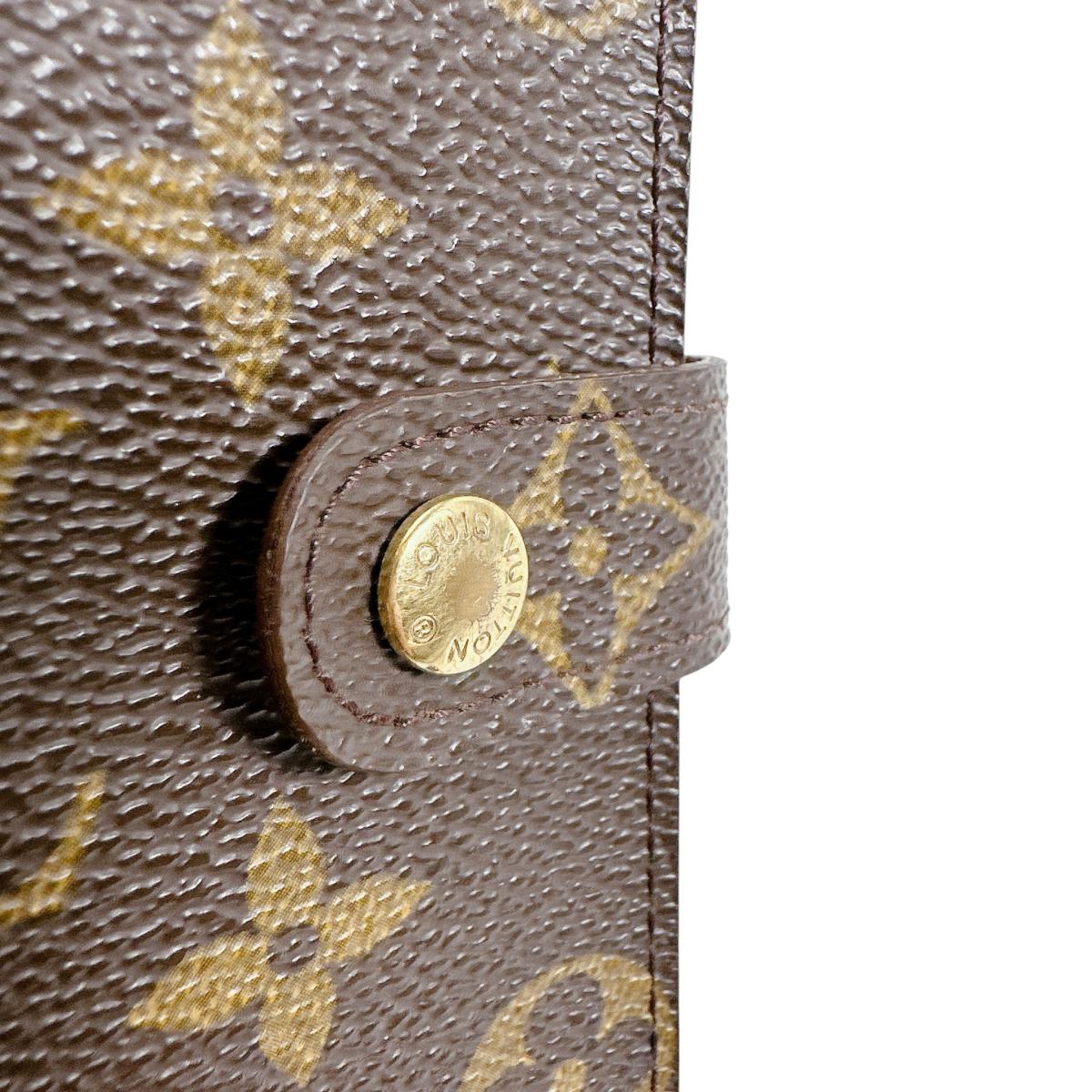 ルイヴィトン LOUIS VUITTON 手帳カバー
手帳ケース モノグラム アジェンダPM モノグラムキャンバス R20005 ブラウン LV
【SS】
【中古】